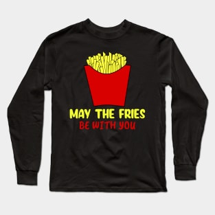 Funny French Fries Long Sleeve T-Shirt